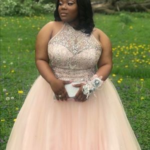 🌷BLUSH PINK PROM DRESS🌷